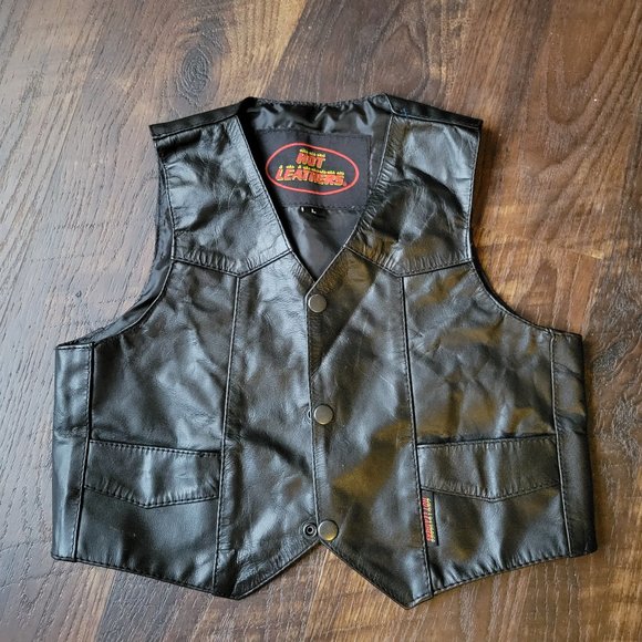 Hot Leathers Classic Toddler Vest - Picture 1 of 7